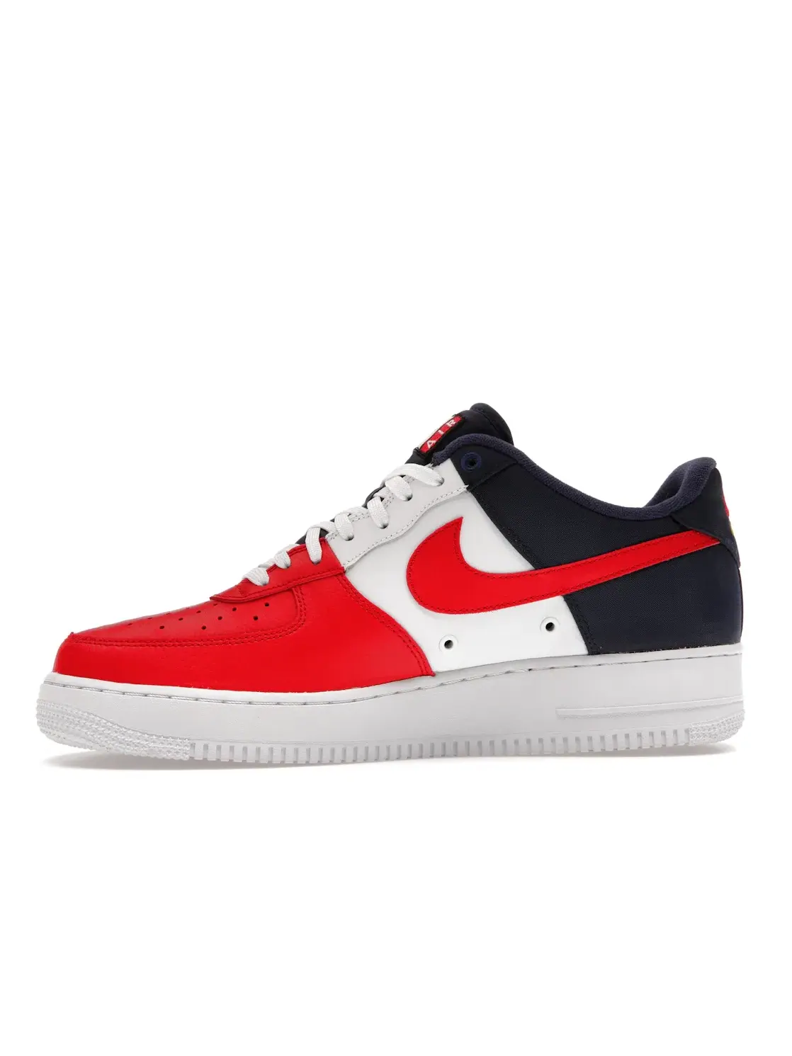 Мужские кроссовки lifestyle Nike Air Force 1 Low — изображение 3 из 4, белый-красный