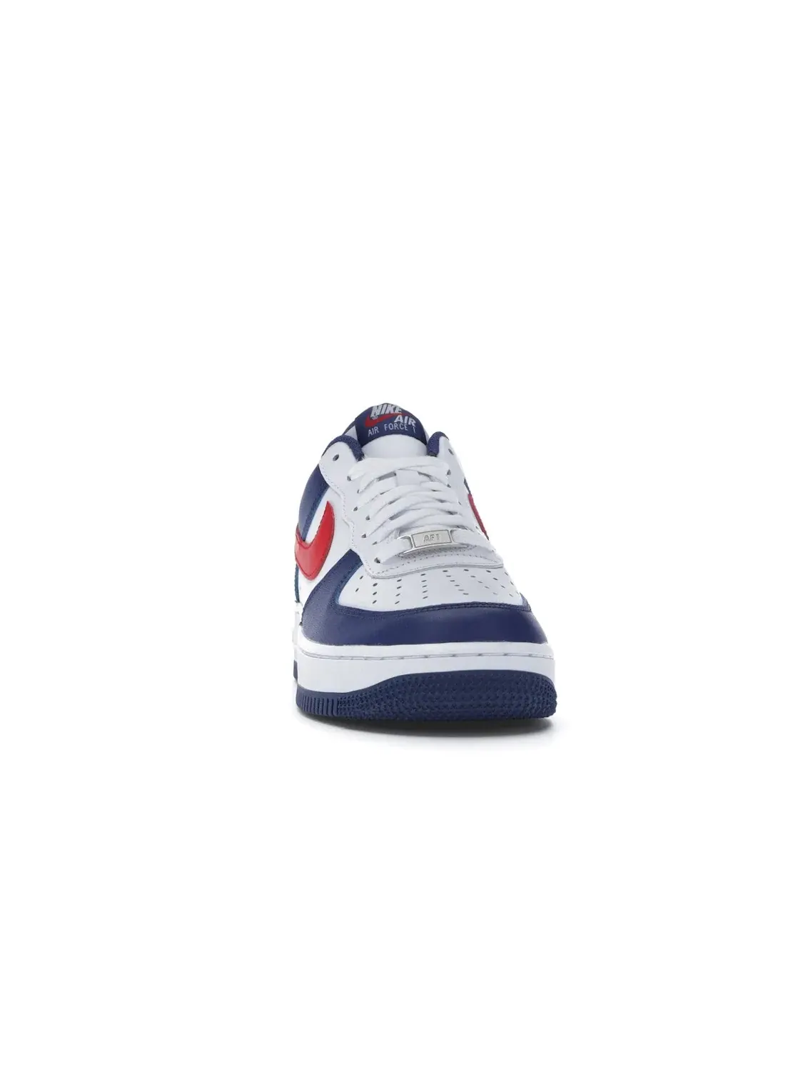 Мужские кроссовки с кожаным верхом Nike Air Force 1 Low — изображение 2 из 4, белый/красный