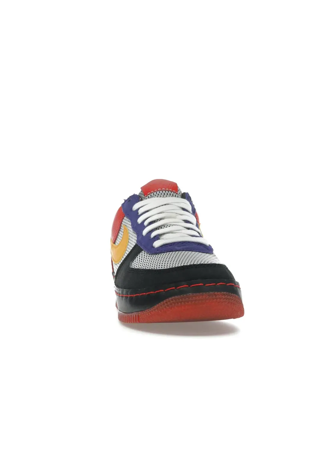 Мужские кроссовки Lifestyle Nike Air Force 1 Low — изображение 2 из 4, черный/-красный