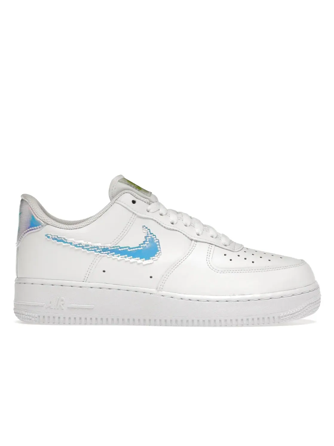 Мужские кроссовки с принтом Nike Air Force 1 Low Nike — изображение 1 из 4, белый/мульти--черный