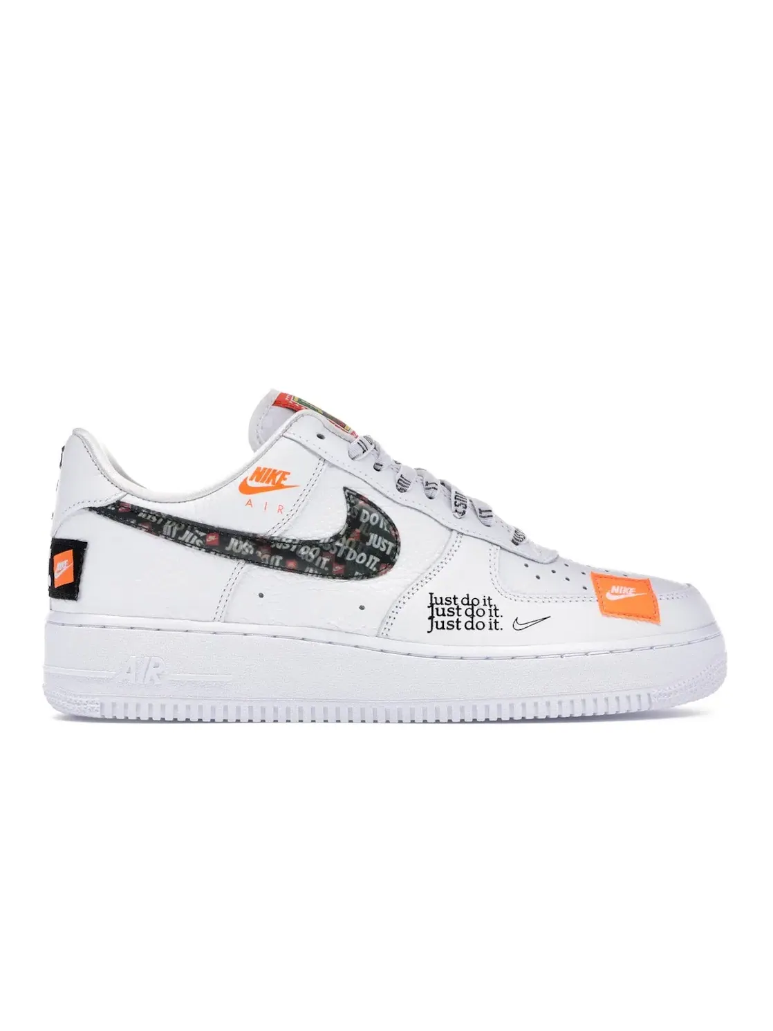 Мужские кроссовки с прозрачным логотипом Nike Air Force 1 Low Just Do It Pack Nike — изображение 1 из 4