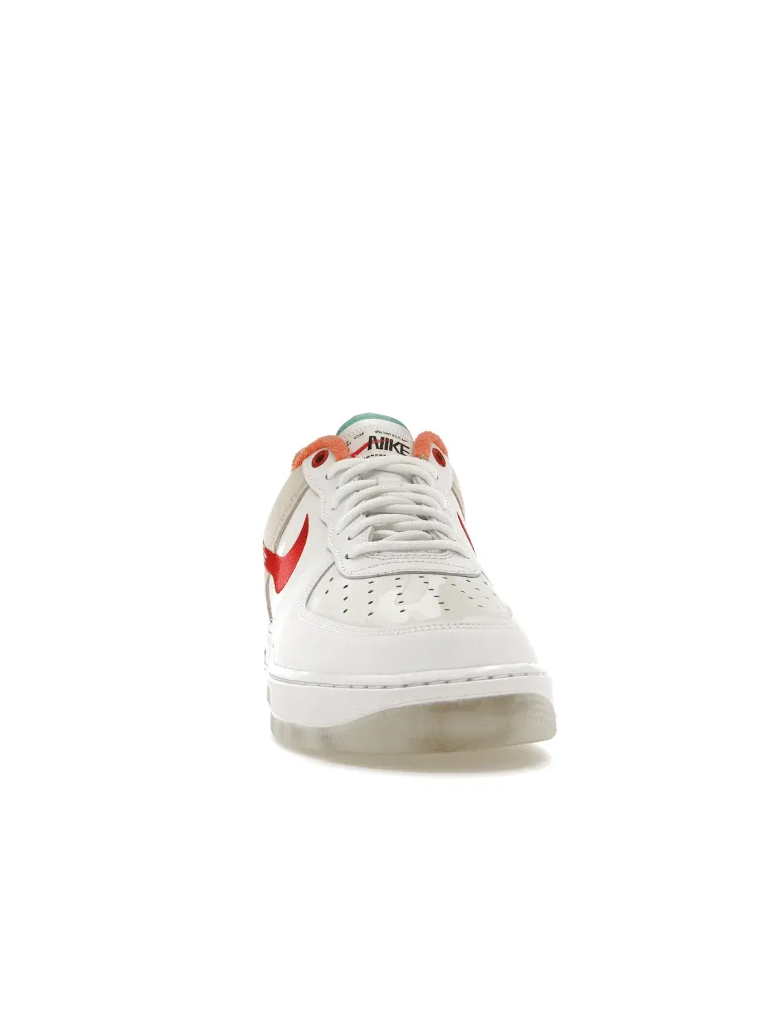 Мужские кроссовки с принтом Nike Air Force 1 Low '07 PRM — изображение 2 из 4, белый/красный-белый
