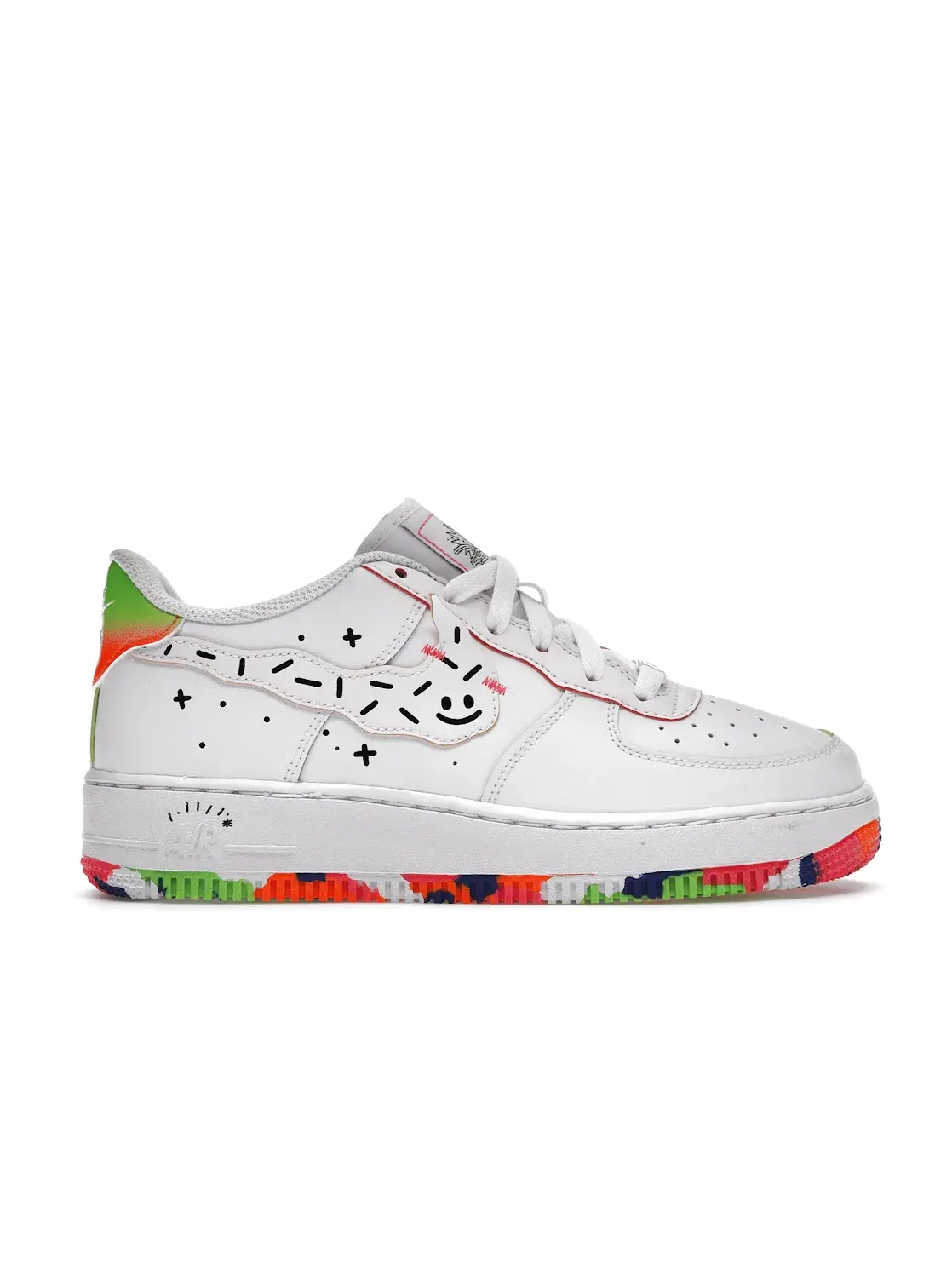 Детские кроссовки Lifestyle Nike Air Force 1 Low — изображение 1 из 4, белый/мульти