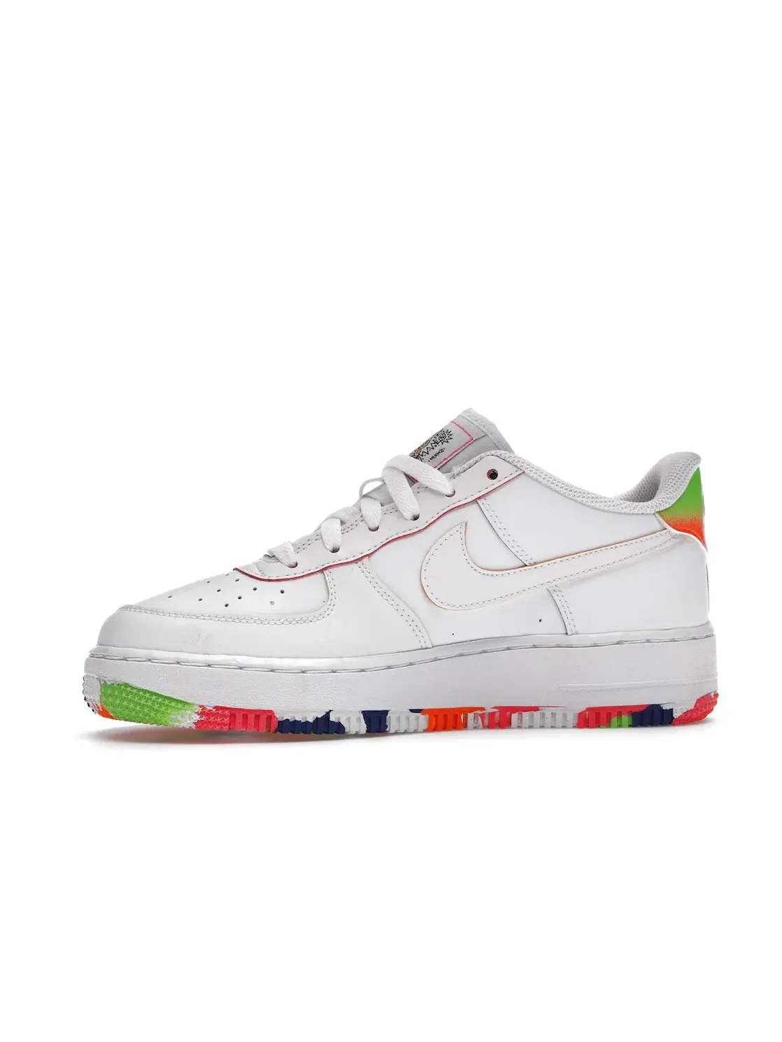 Детские кроссовки Lifestyle Nike Air Force 1 Low — изображение 3 из 4, белый/мульти
