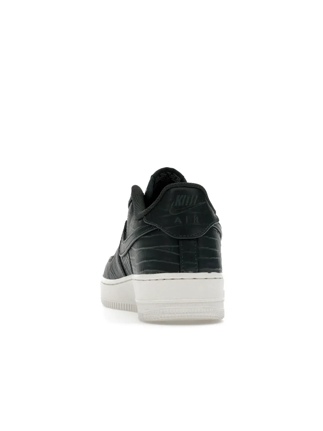 Детские кроссовки Lifestyle с принтом Nike Air Force 1 Low Nike — изображение 4 из 4, черный/черный//красный