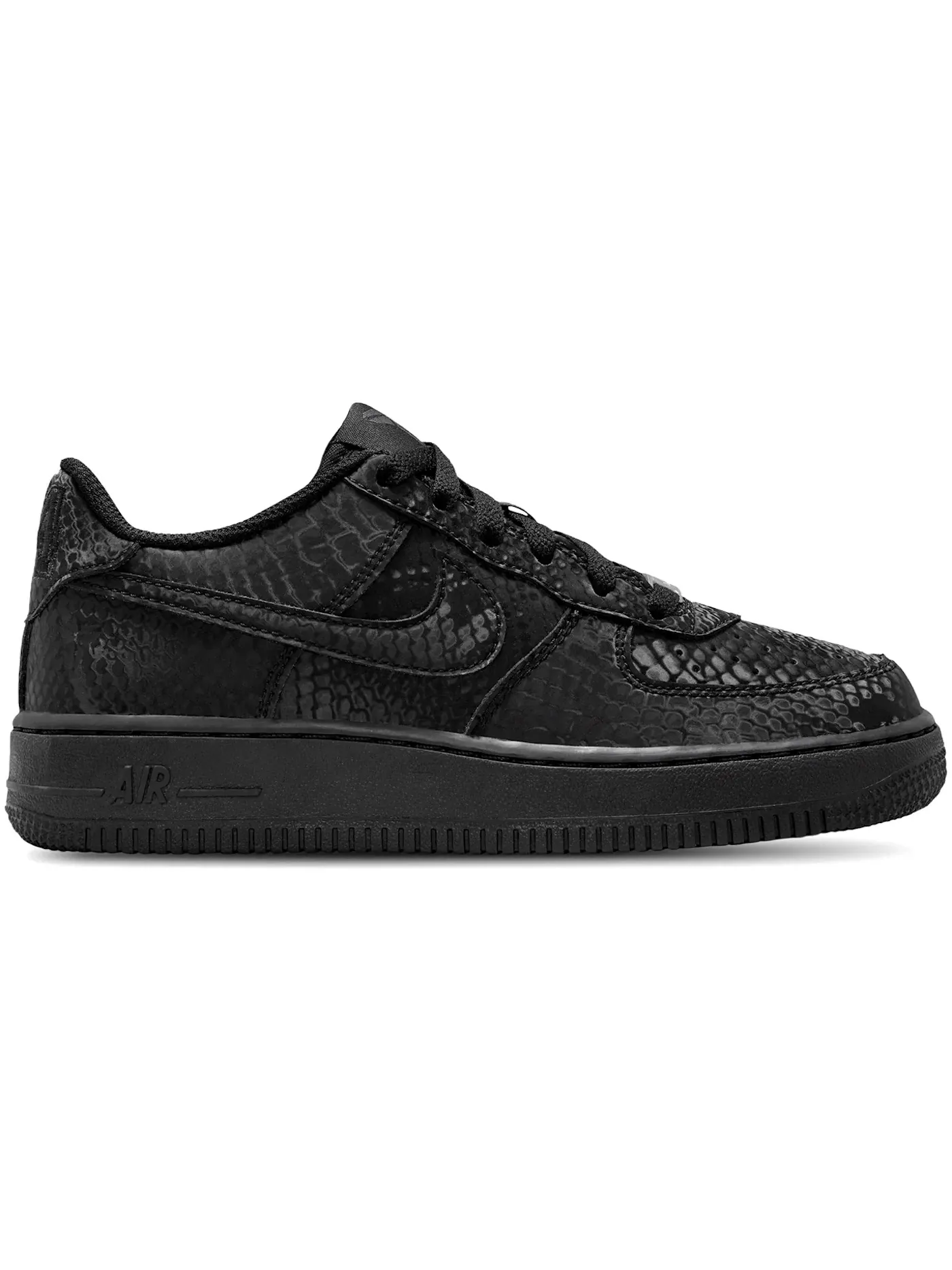 Детские кроссовки lifestyle Nike Air Force 1 Low — изображение 1 из 1, черный/черный