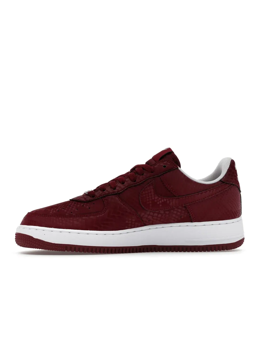 Мужские кроссовки Lifestyle Nike Air Force 1 Low Kobe Bryant Forever Lower Merion Away — изображение 3 из 4, красный/белый