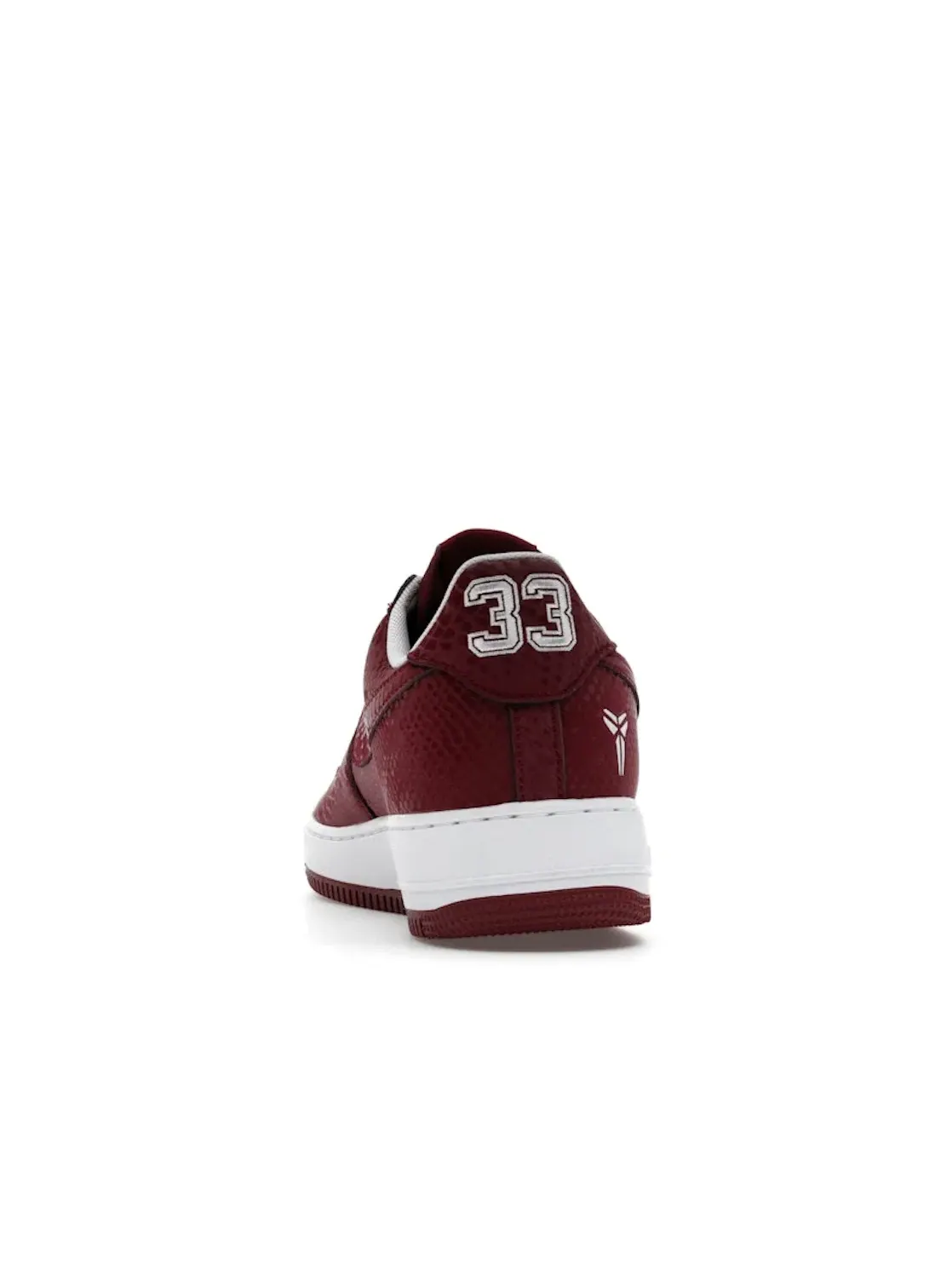 Мужские кроссовки Lifestyle Nike Air Force 1 Low Kobe Bryant Forever Lower Merion Away — изображение 4 из 4, красный/белый