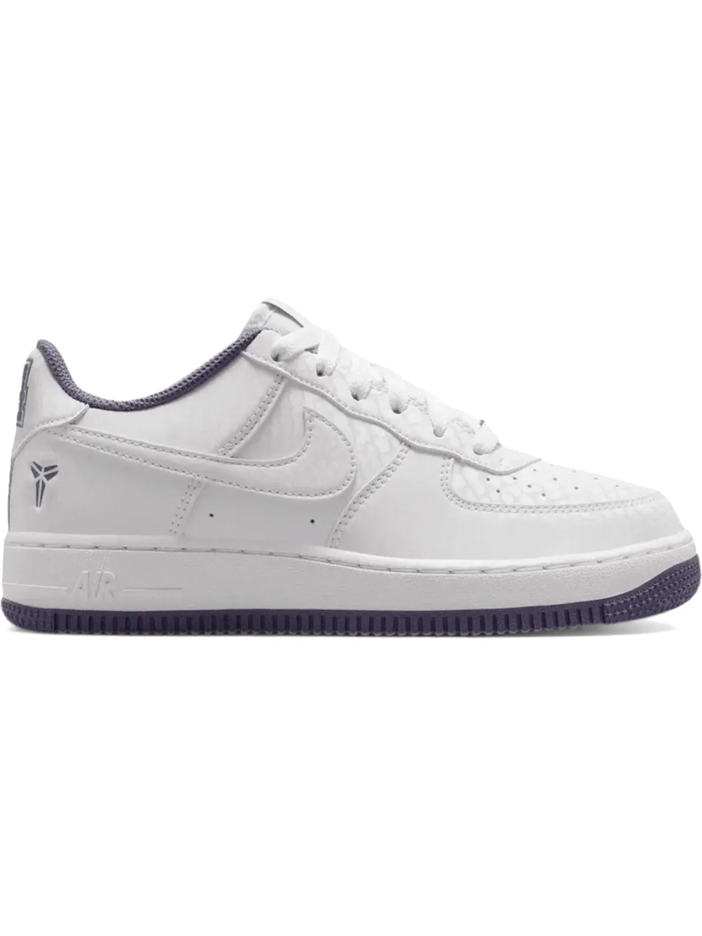 Детские кроссовки Lifestyle с принтом Nike Air Force 1 Low Nike — изображение 1 из 1, белый