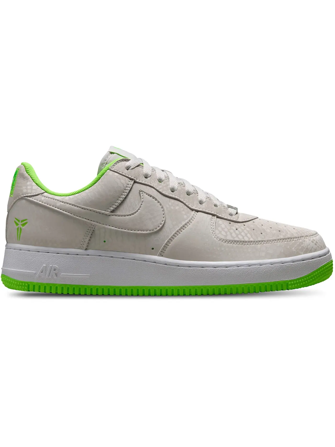 Мужские кроссовки Lifestyle Nike Air Force 1 Low — изображение 1 из 1, серый/зеленый/белый