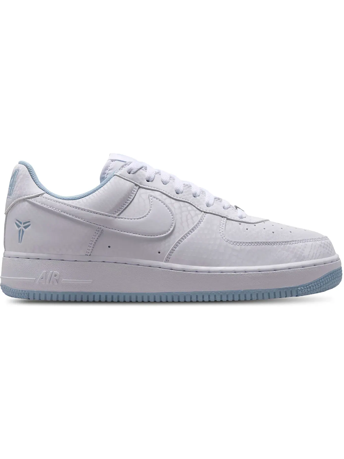 Мужские кроссовки Lifestyle Nike Air Force 1 Low Kobe Bryant Forever — изображение 1 из 1, белый/синий