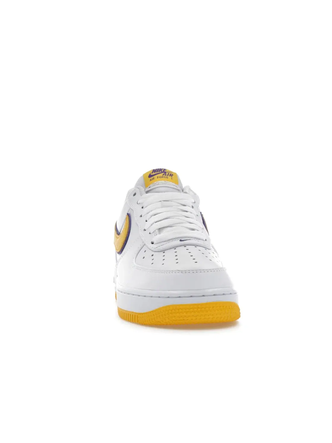 Мужские кроссовки с принтом Nike Air Force 1 Low Retro QS Nike — изображение 2 из 4, белый//фиолетовый