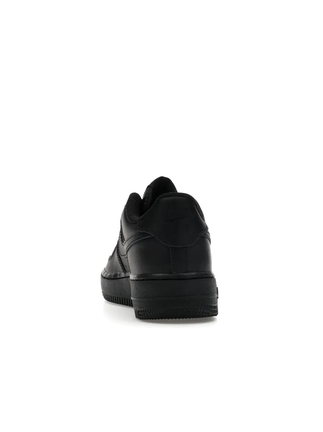 Детские кроссовки на шнуровке с перфорацией Nike Air Force 1 Low LE — изображение 4 из 4, черный/черный