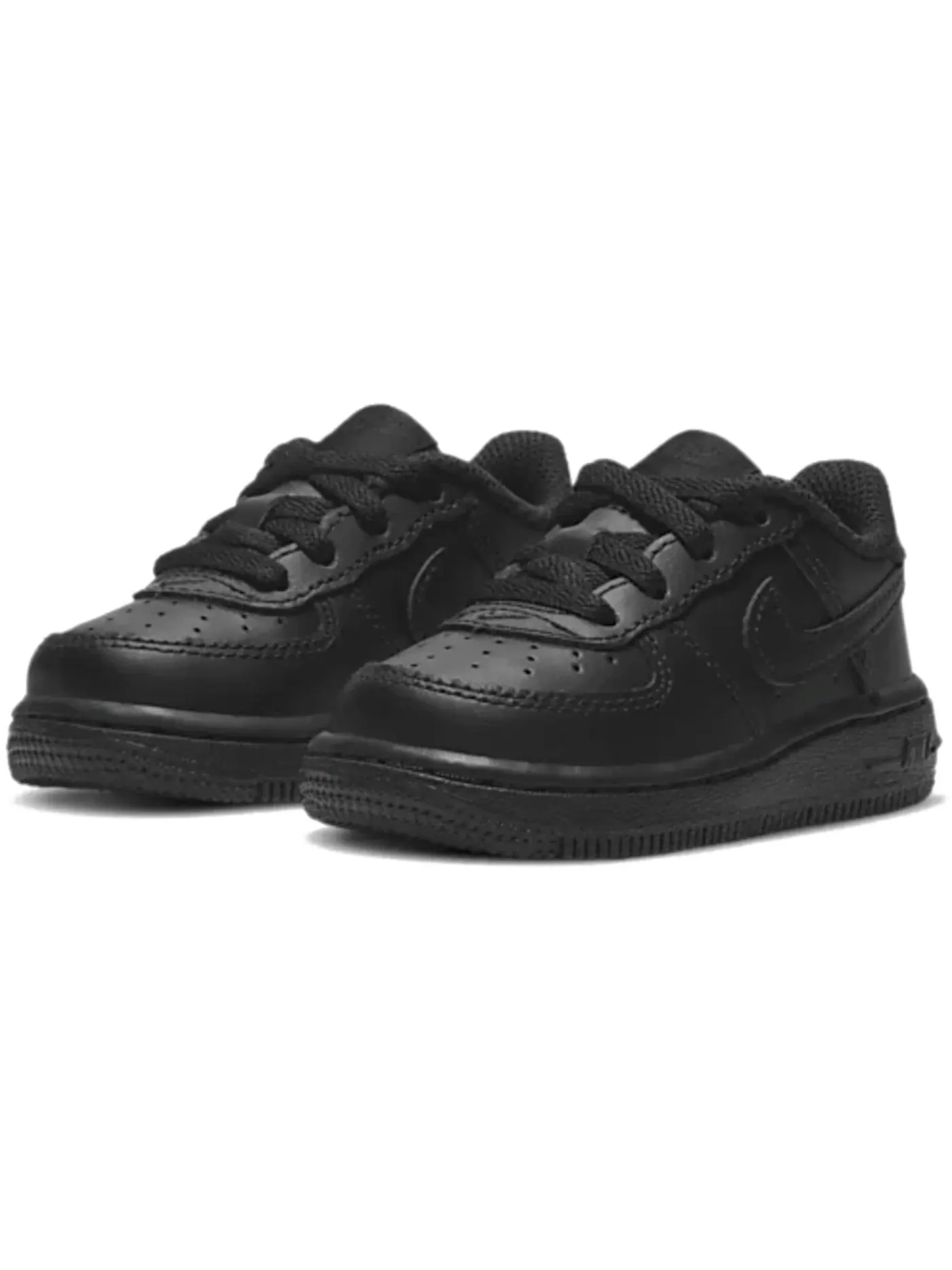 Детские кроссовки Lifestyle Nike Air Force 1 Low LE — изображение 2 из 4, черный/черный