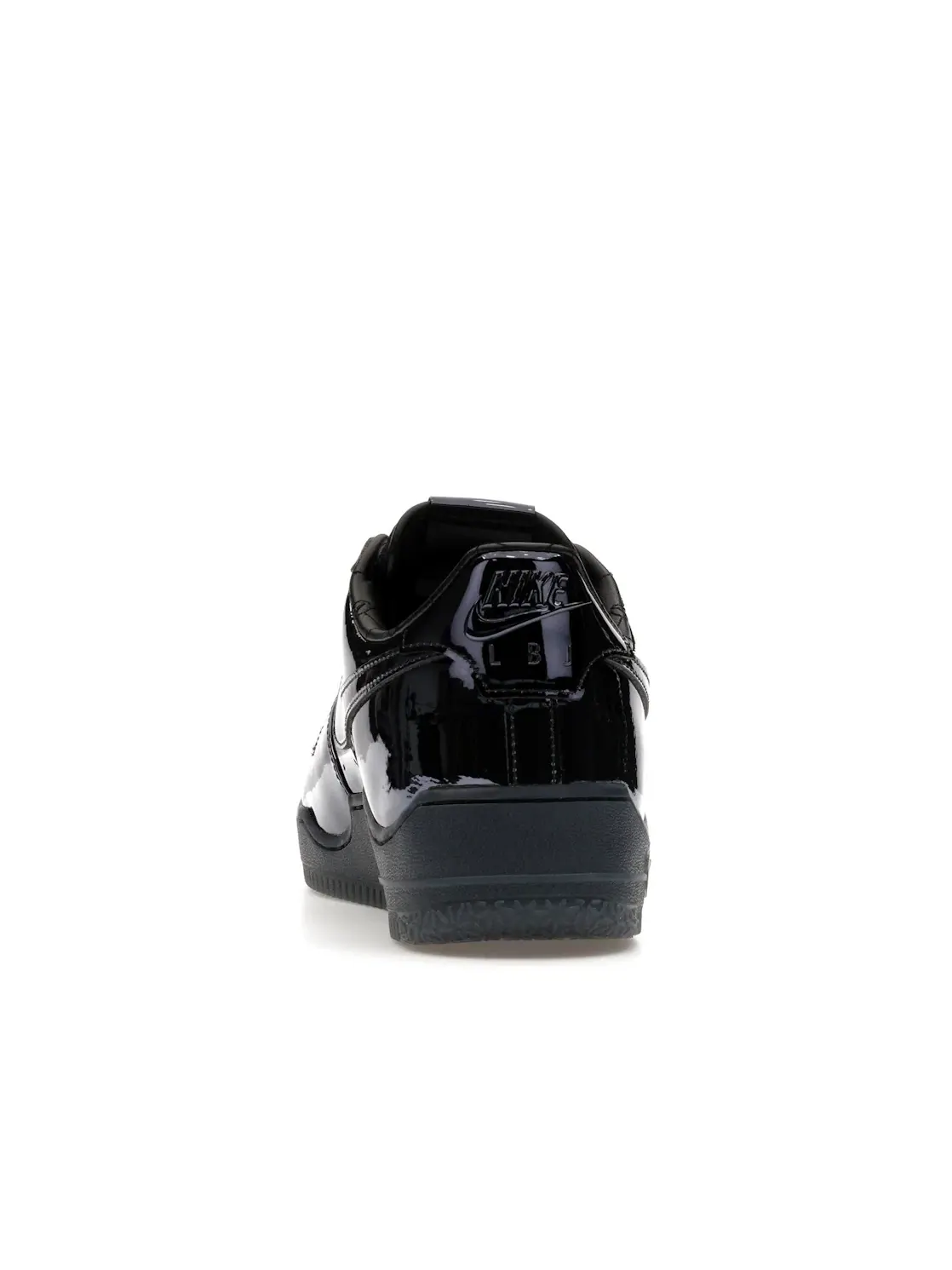 Мужские кроссовки с кожаным верхом Nike Air Force 1 Low LeBron James Black Patent — изображение 4 из 4