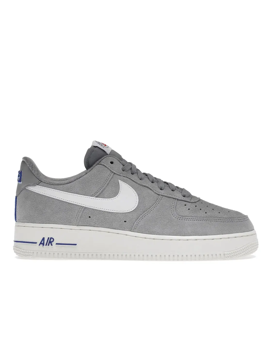 Мужские кроссовки с замшевым верхом Nike Air Force 1 Low — изображение 1 из 4, светлый серый/белый