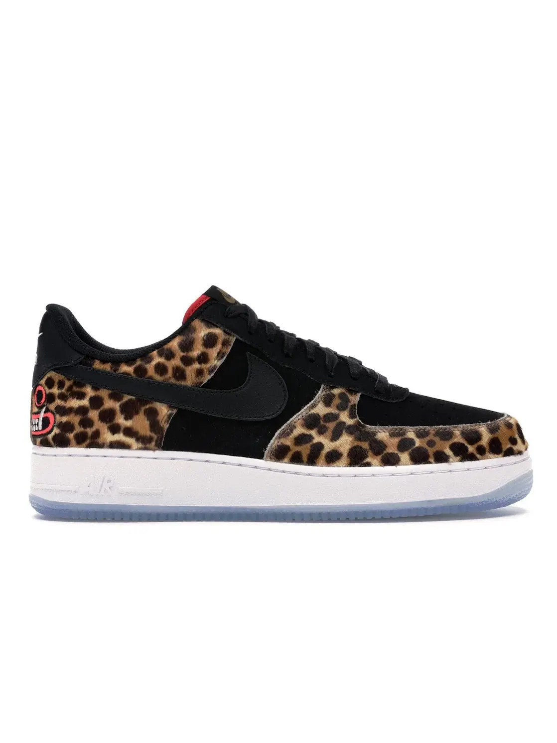 Мужские кроссовки с принтом Nike Air Force 1 Low Los Primeros Nike — изображение 1 из 4, черный/черный-мульти