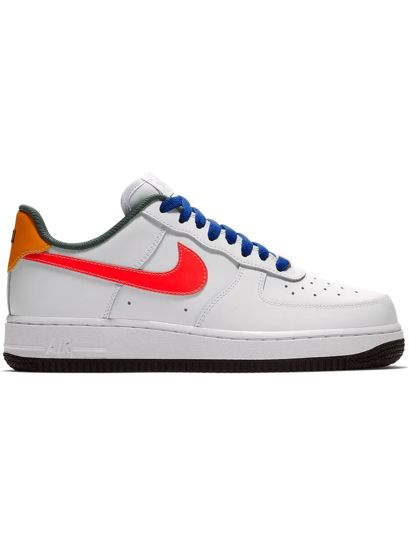 Мужские кроссовки lifestyle Nike Air Force 1 Low — изображение 1 из 1, белый/яркий-золотистый