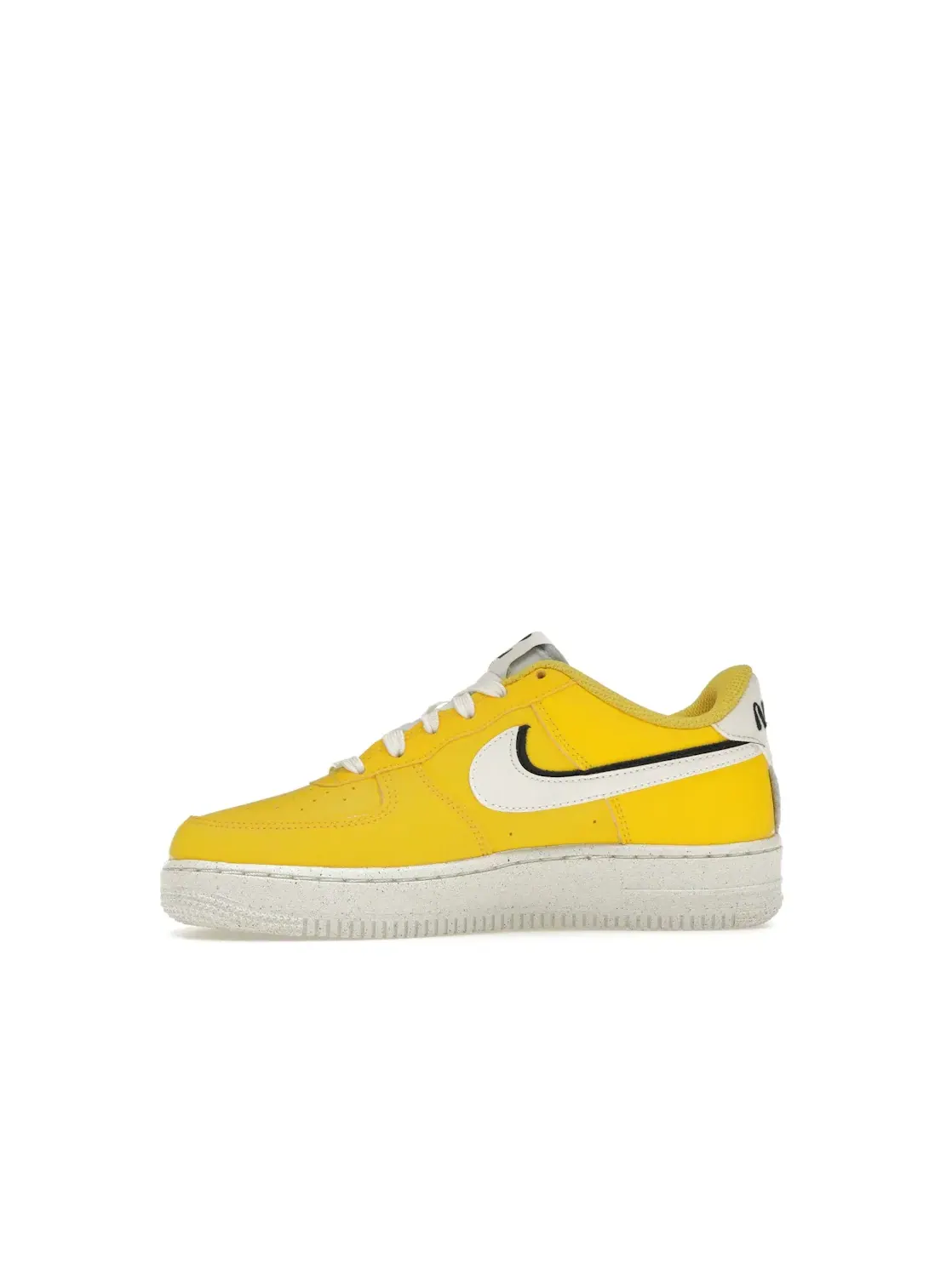 Детские кроссовки для мальчиков с принтом Nike Air Force 1 Low LV8 82 — изображение 3 из 4, желтый/черный/желтый