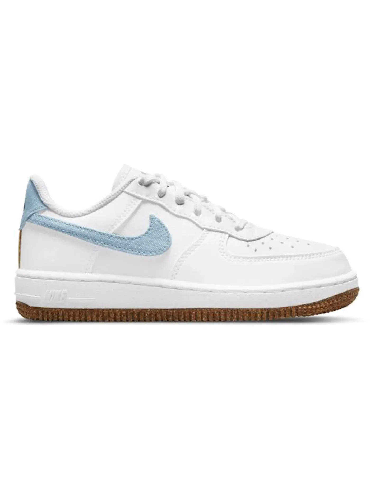 Детские кроссовки Lifestyle Nike Air Force 1 Low LV8 — изображение 1 из 1, белый/белый/черный