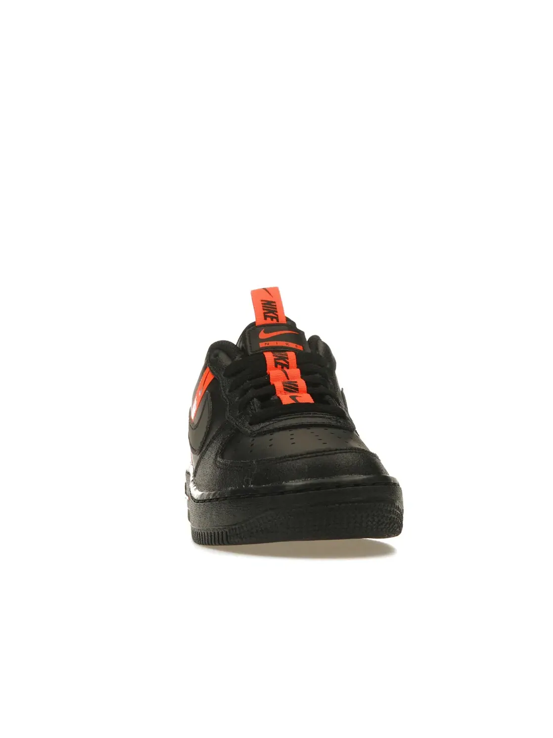 Детские кроссовки Lifestyle Nike Air Force 1 Low LV8 KSA — изображение 2 из 4, черный/оранжевый/черный
