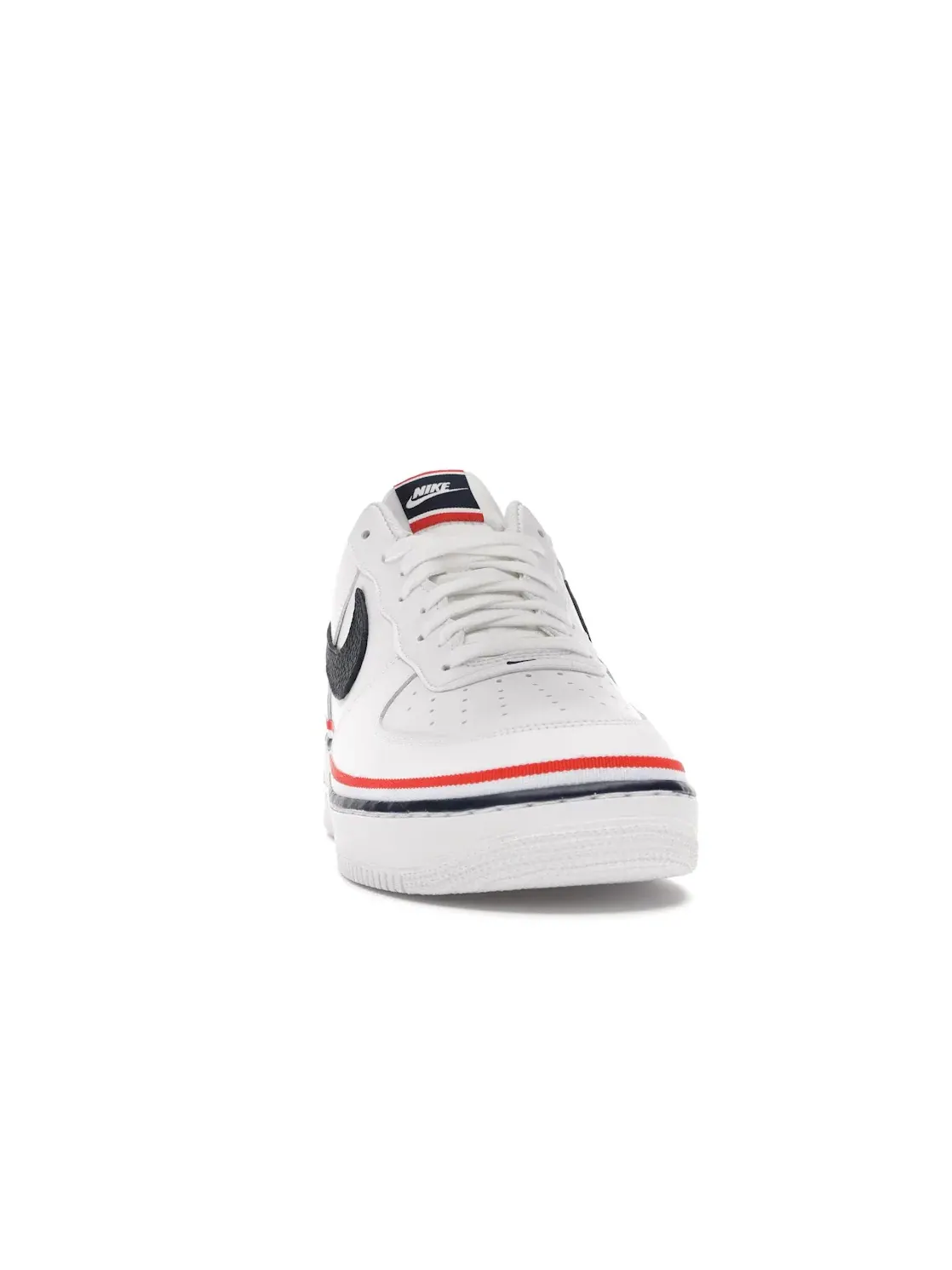 Мужские кроссовки с кожаным верхом Nike Air Force 1 Low LV8 — изображение 2 из 4, белый/-красный