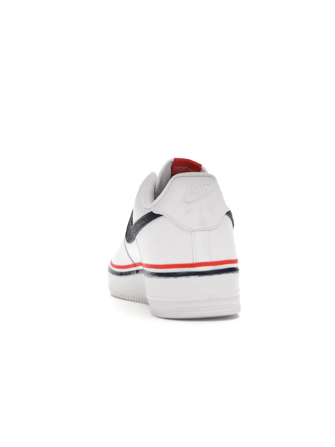 Мужские кроссовки с кожаным верхом Nike Air Force 1 Low LV8 — изображение 4 из 4, белый/-красный