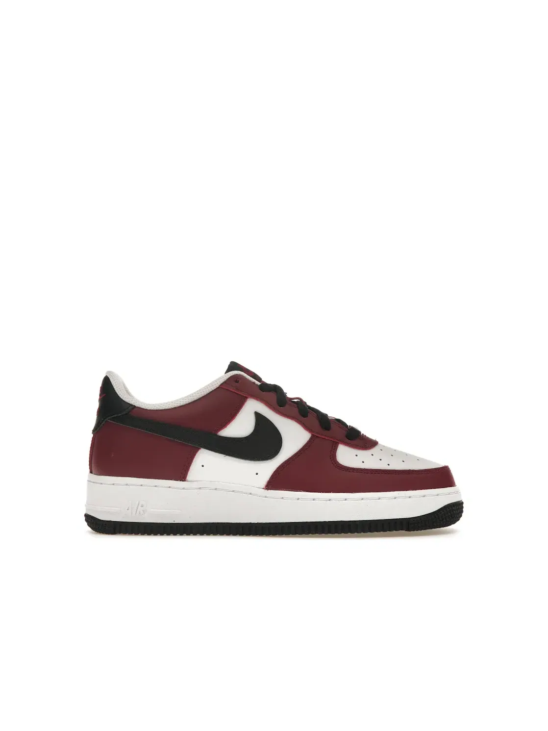 Детские кроссовки Lifestyle с длинным шнурком Nike Air Force 1 Low LV8 — изображение 1 из 4, красный/черный белый