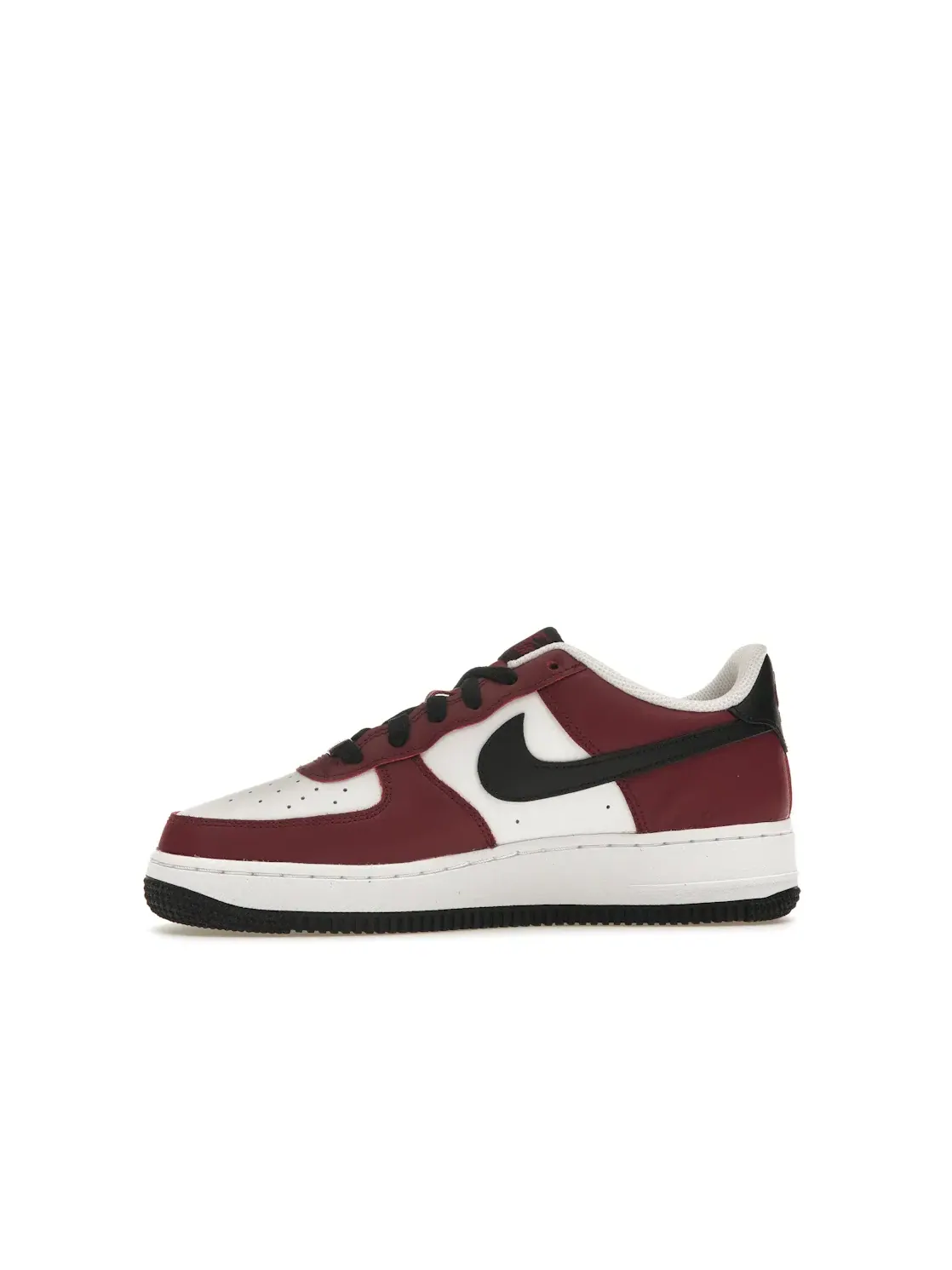 Детские кроссовки Lifestyle с длинным шнурком Nike Air Force 1 Low LV8 — изображение 3 из 4, красный/черный белый