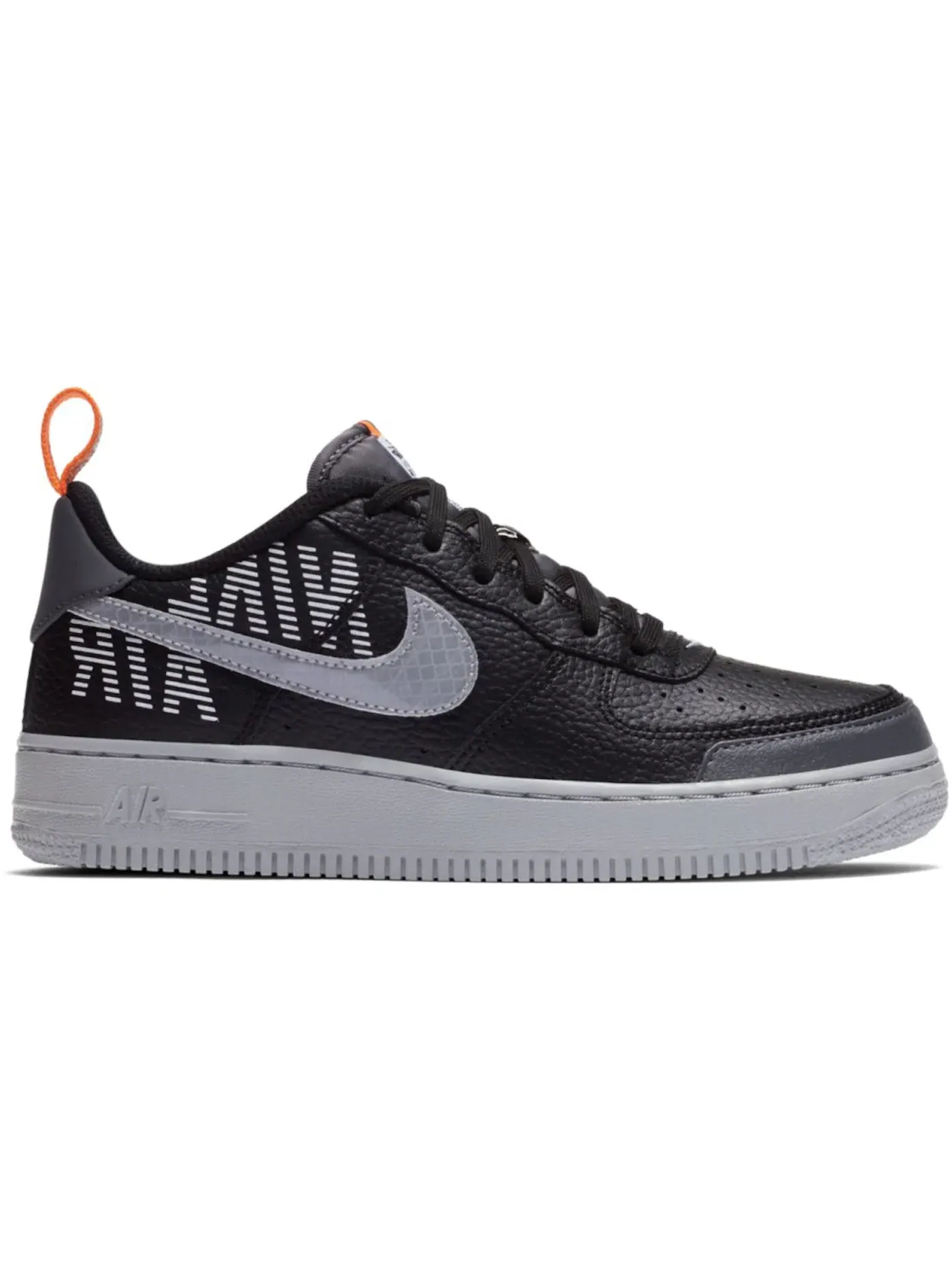 Детские кроссовки Lifestyle Nike Air Force 1 Low LV8 Under Construction Black — изображение 1 из 1