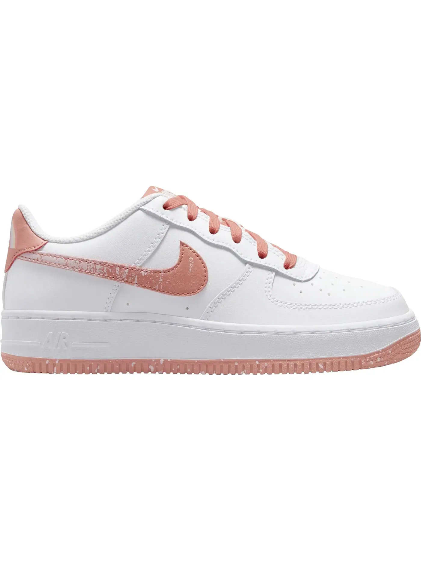 Детские кроссовки с перфорацией Nike Air Force 1 Low LV8 — изображение 1 из 1, белый/светлый