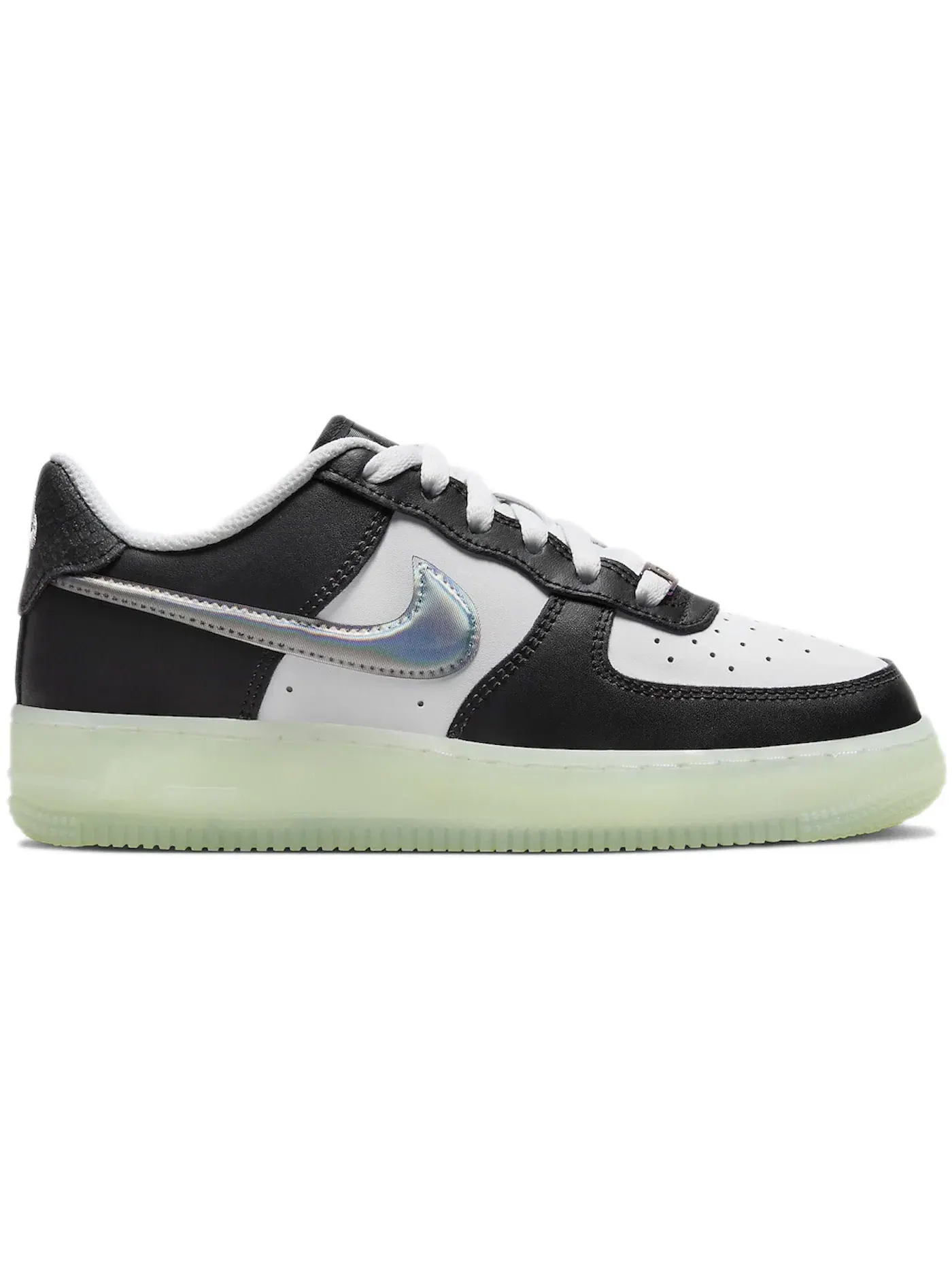 Детские кроссовки Lifestyle Nike Air Force 1 Low LV8 — изображение 1 из 1, белый/зеленый/черный