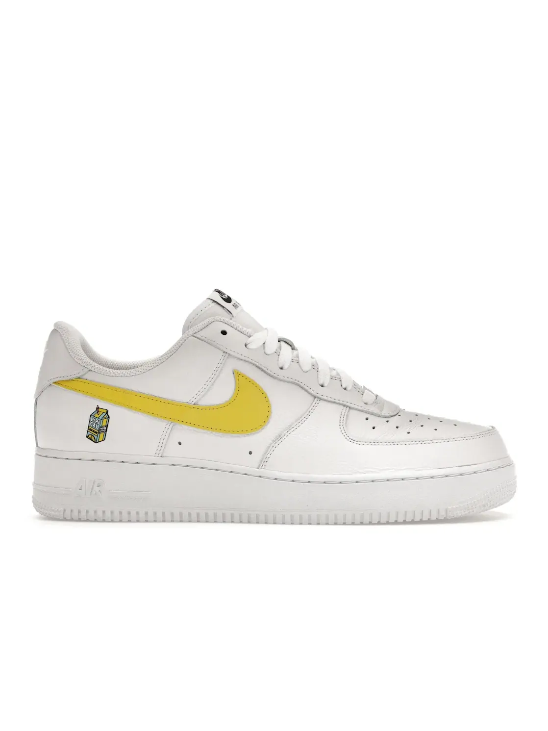 Мужские кроссовки Lifestyle Nike Air Force 1 Low — изображение 1 из 4, белый/желтый