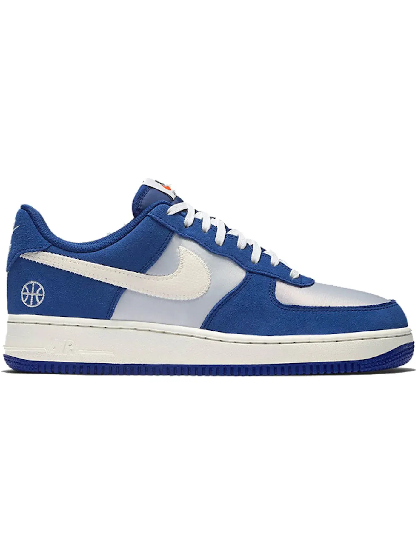 Мужские кроссовки с длинным шнурованием Nike Air Force 1 Low — изображение 1 из 1, глубокий синий