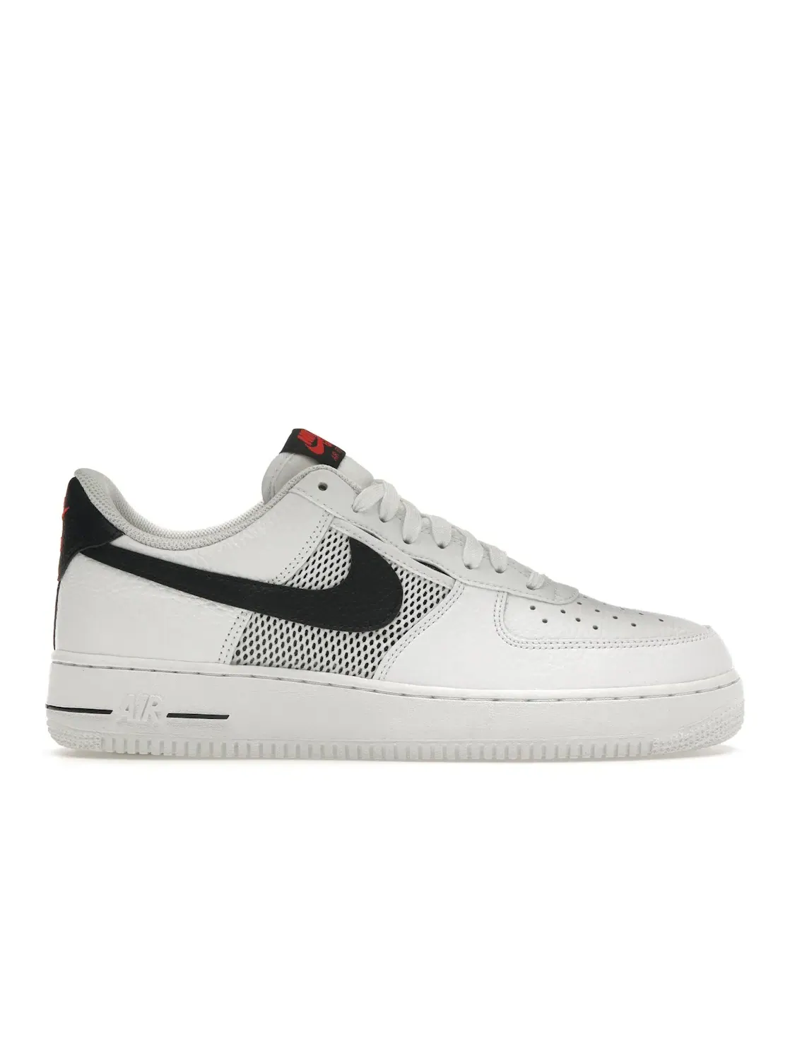 Мужские кроссовки с сетчатым карманом Nike Air Force 1 Low Mesh Pocket — изображение 1 из 2, белый/черный