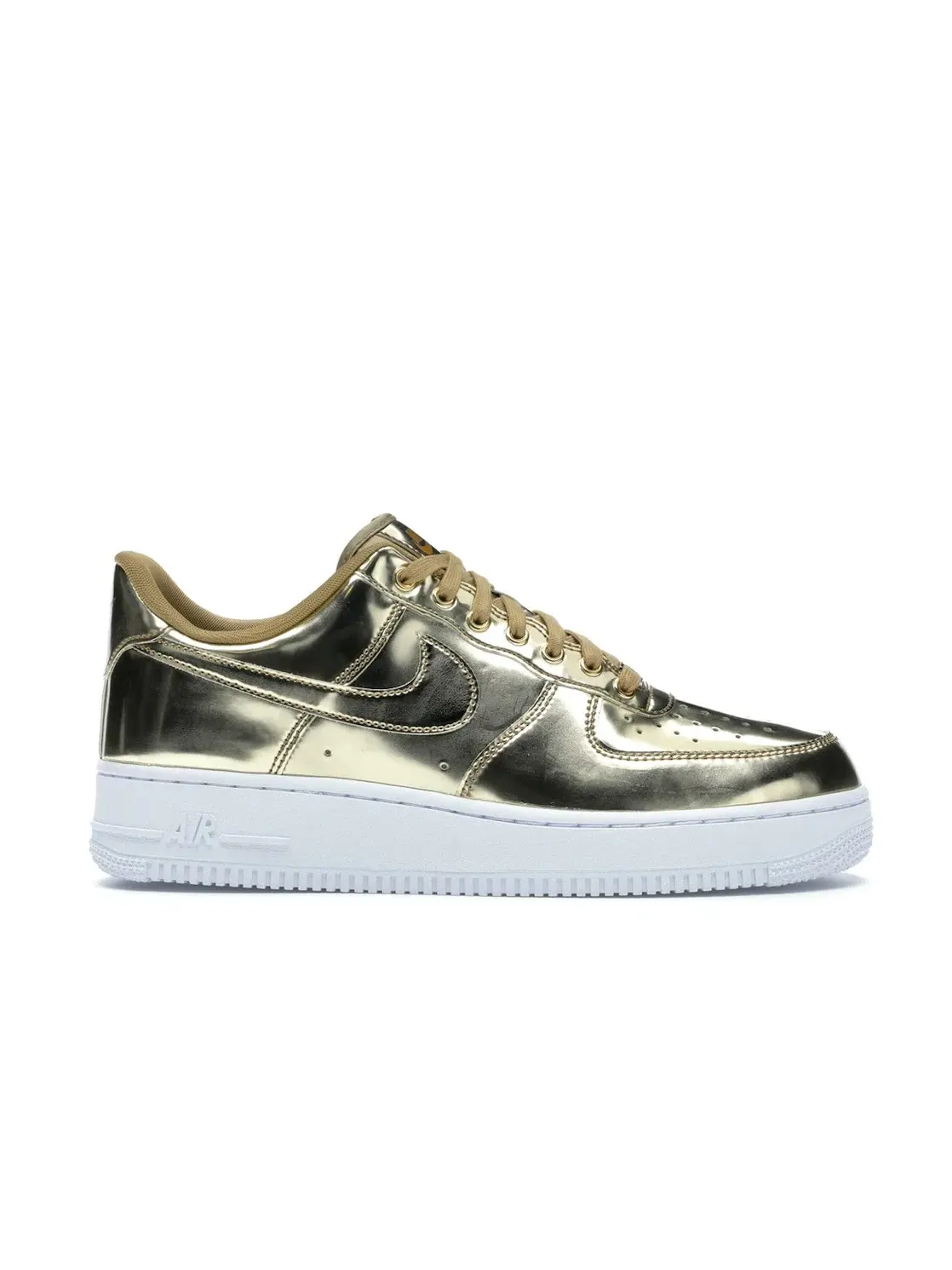 Женские кроссовки с металлическим покрытием Nike Air Force 1 Low Metallic — изображение 1 из 4