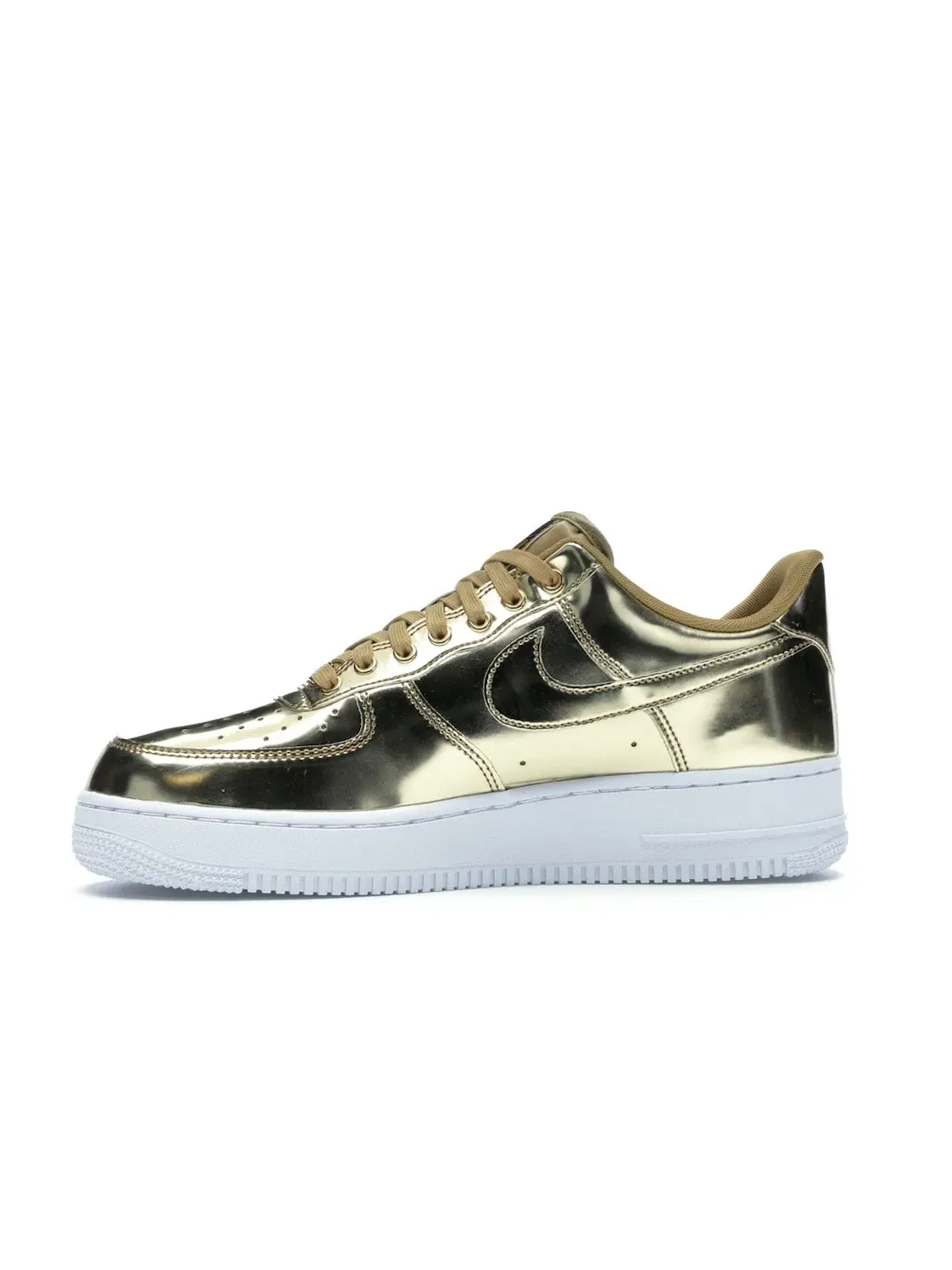 Женские кроссовки с металлическим покрытием Nike Air Force 1 Low Metallic — изображение 3 из 4