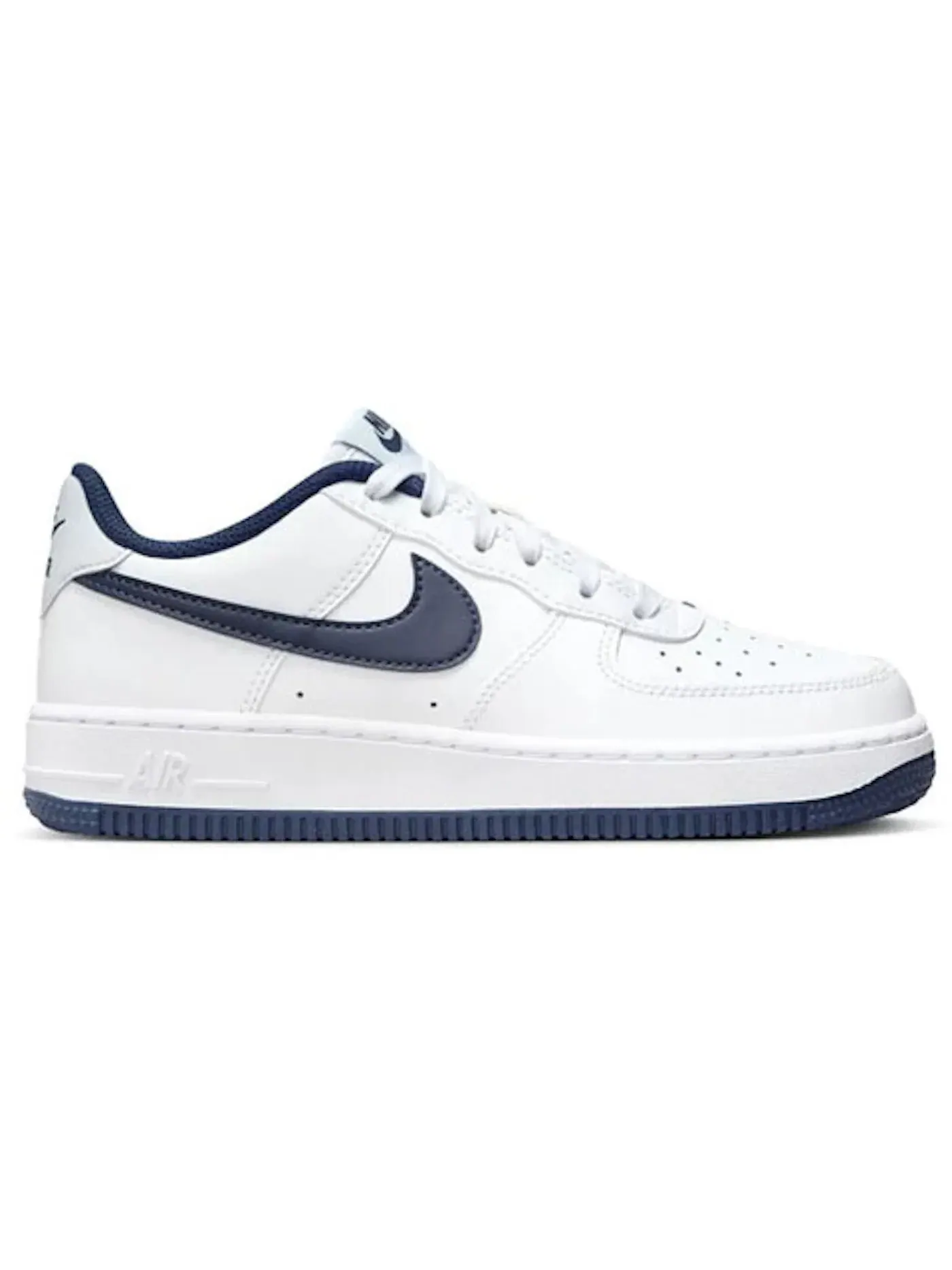 Детские кроссовки Lifestyle Nike Air Force 1 Low — изображение 1 из 1, белый/серый/темно-синий