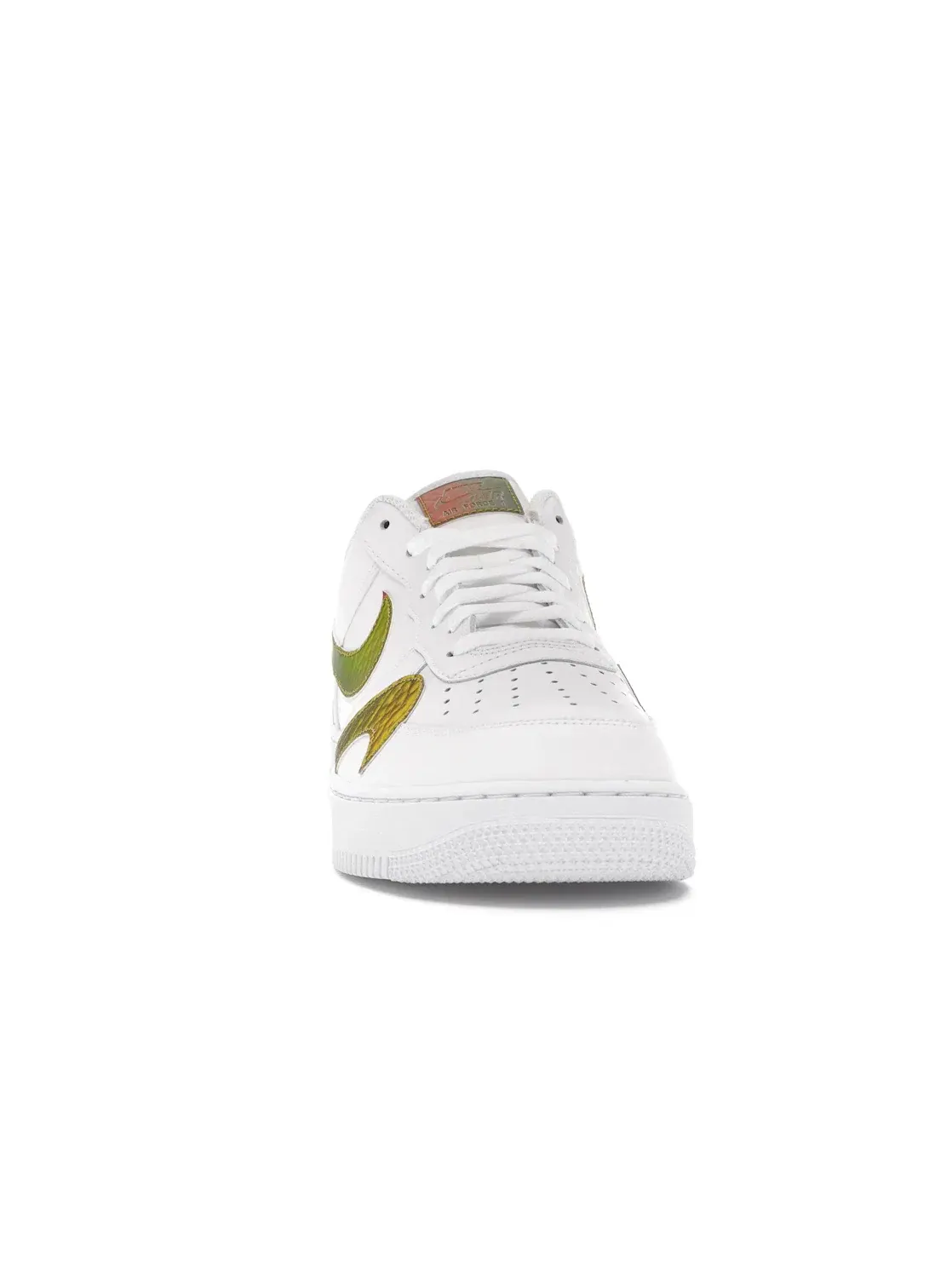 Мужские кроссовки lifestyle с принтом Nike Air Force 1 Low — изображение 2 из 4, белый/серебристый