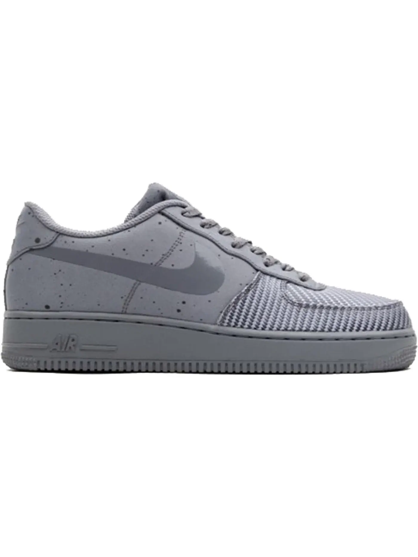 Мужские кроссовки с замшей Nike Air Force 1 Low — изображение 1 из 1, серый/серый