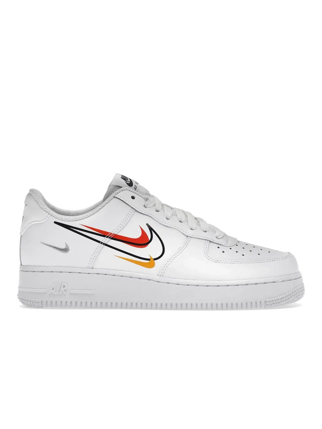 Мужские кроссовки Lifestyle с принтом Nike Air Force 1 Low Nike — изображение 1 из 4, белый/мульти--белый