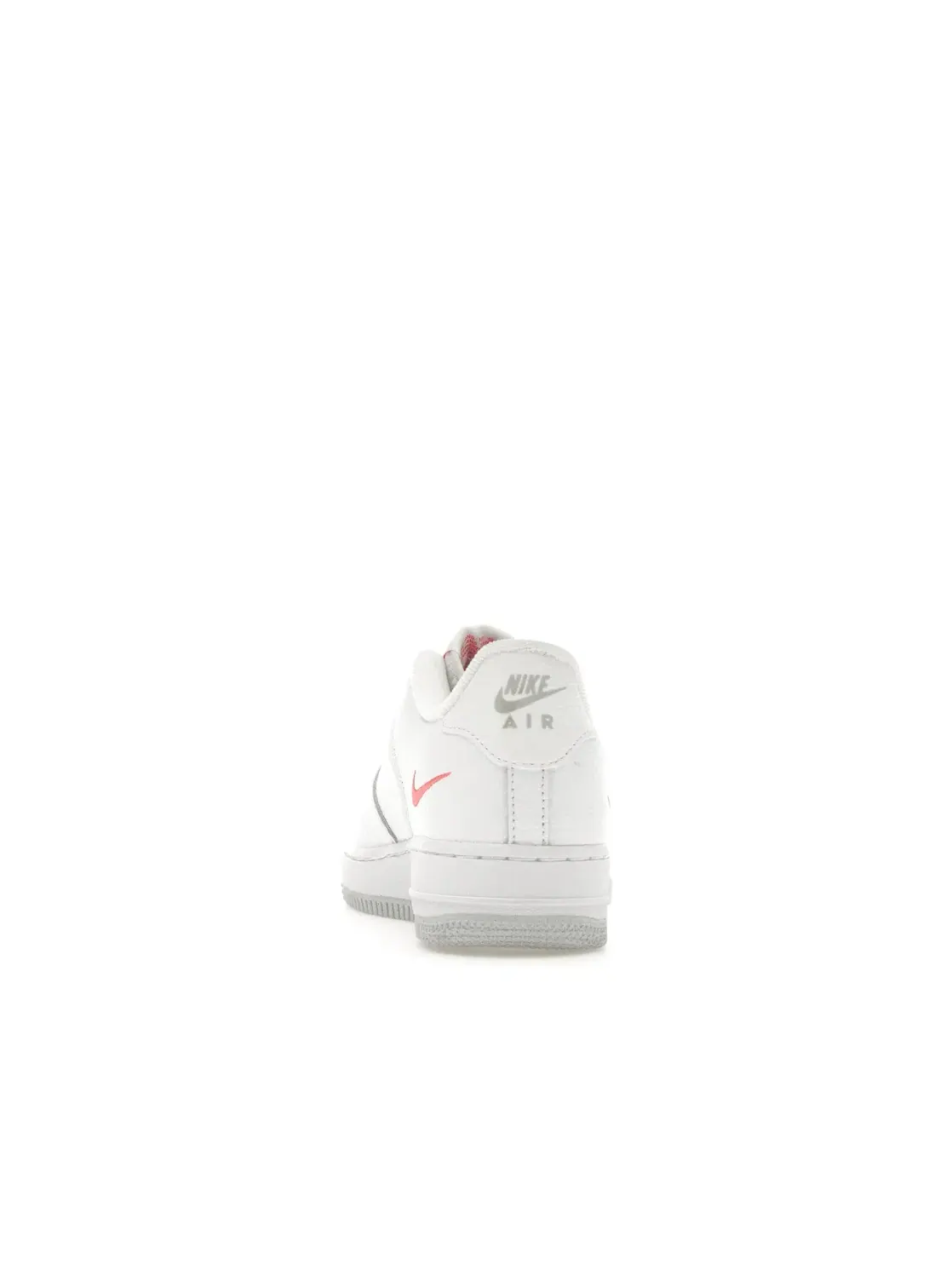 Детские кроссовки с многоцветным свушем Nike Air Force 1 Low Nike — изображение 4 из 4, белый серый яркий