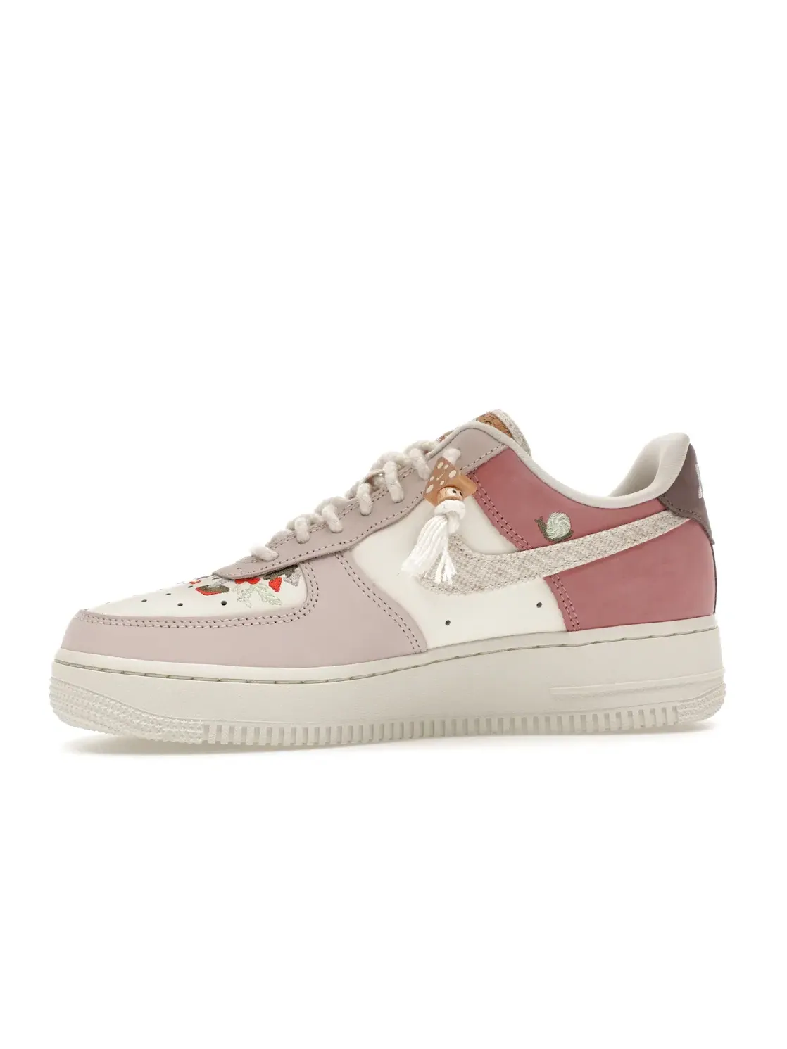 Женские кроссовки с принтом Nike Air Force 1 Low Nike — изображение 3 из 4, розовый/розовый