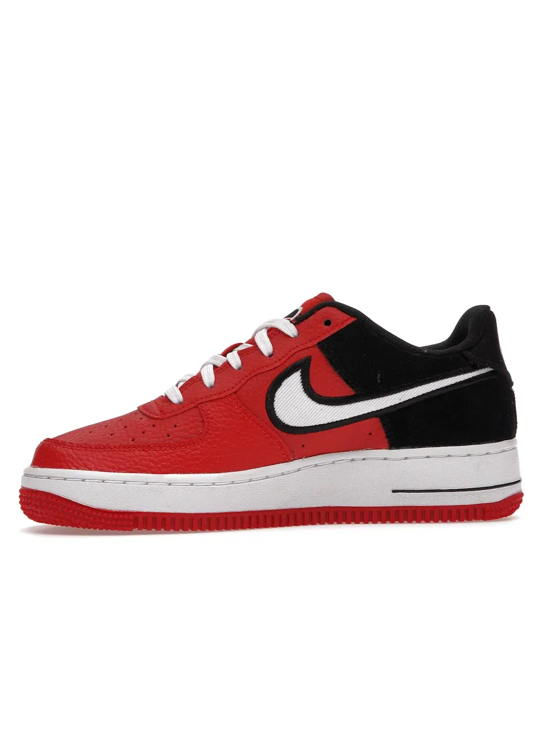 Детские кроссовки Lifestyle Nike Air Force 1 Low — изображение 3 из 4, красный/белый-черный