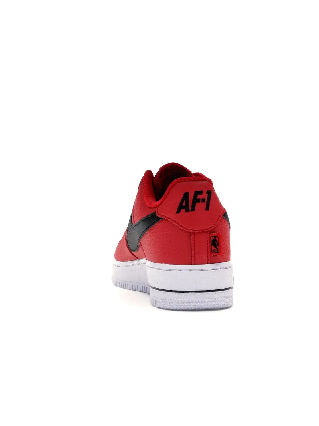 Мужские кроссовки с кожаным верхом Nike Air Force 1 Low — изображение 4 из 4, красный/черный-белый