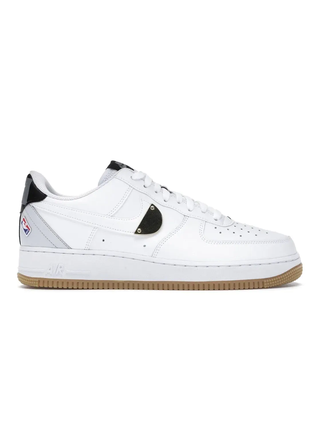 Мужские кроссовки с липучкой Nike Air Force 1 Low NBA Nike — изображение 1 из 4