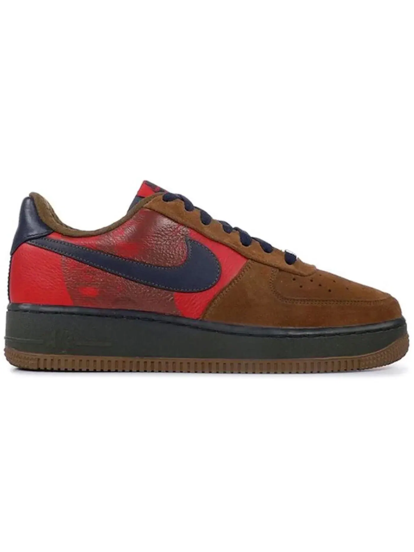 Детские кроссовки Lifestyle Nike Air Force 1 Low — изображение 1 из 1, темный хаки/-красный