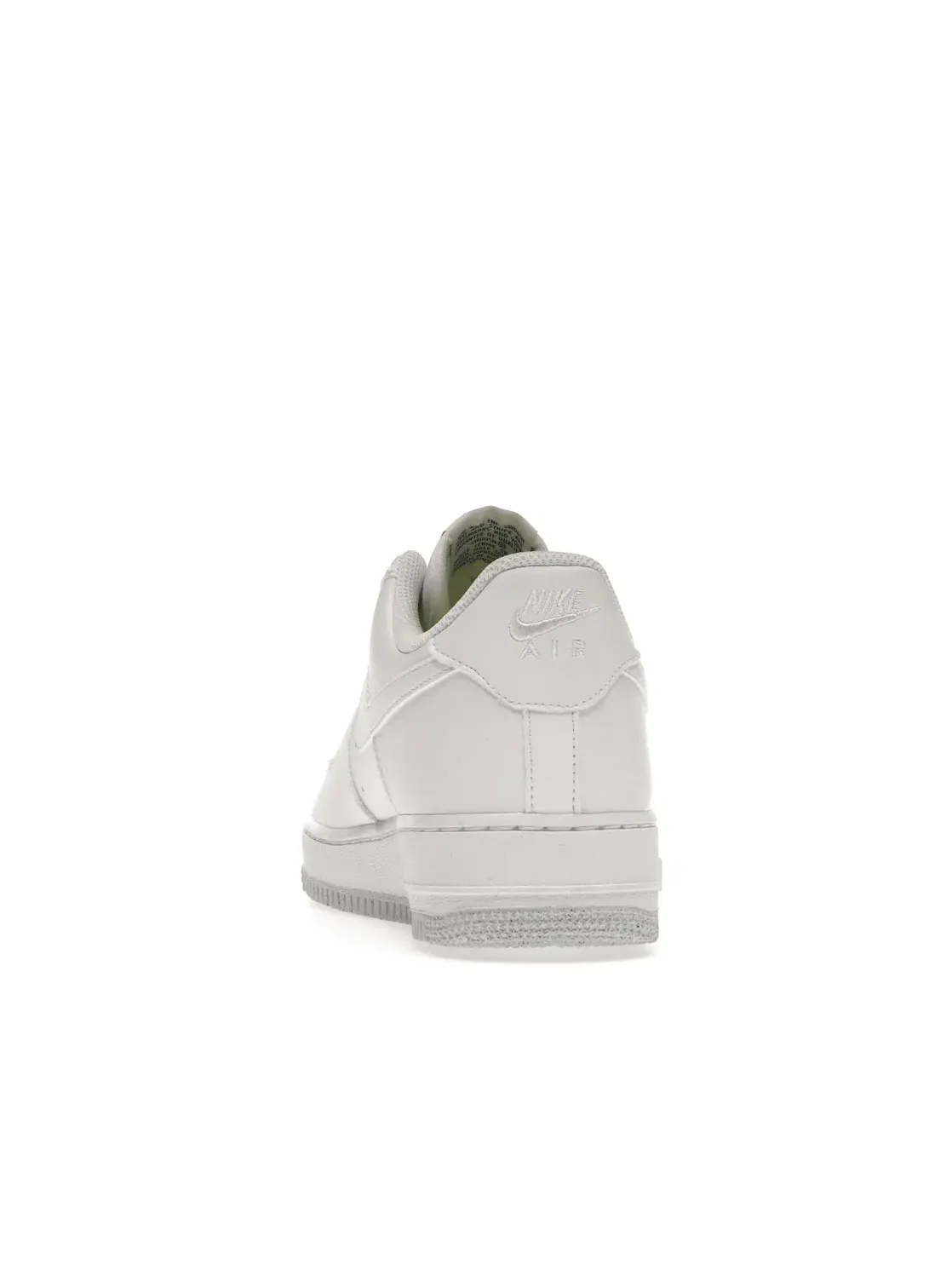 Женские кроссовки из переработанных материалов Nike Air Force 1 Low — изображение 4 из 4, белый/металлик серый