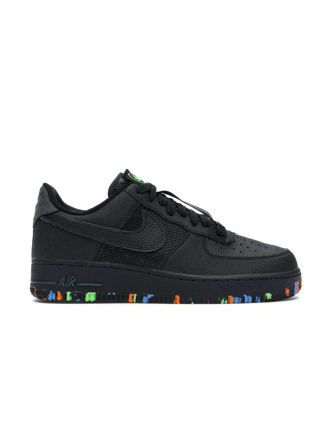 Мужские кроссовки с принтом Nike Air Force 1 Low Nike — изображение 1 из 4, черный/мульти