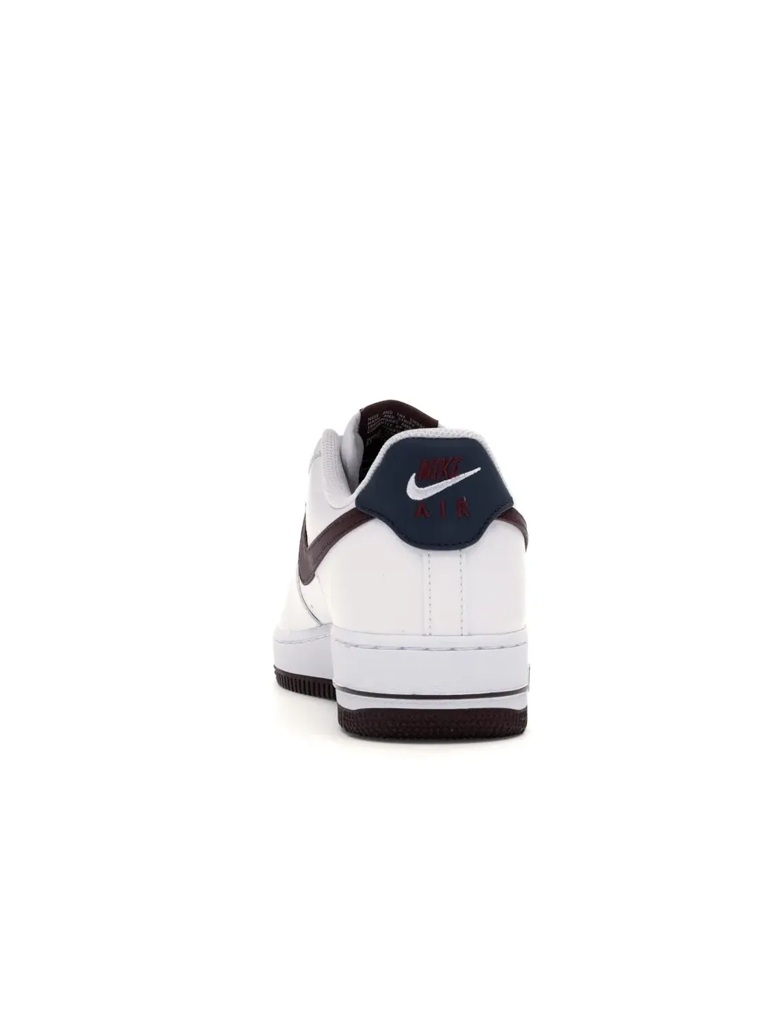 Мужские кроссовки кожаные Nike Air Force 1 Low — изображение 4 из 4, белый-красный